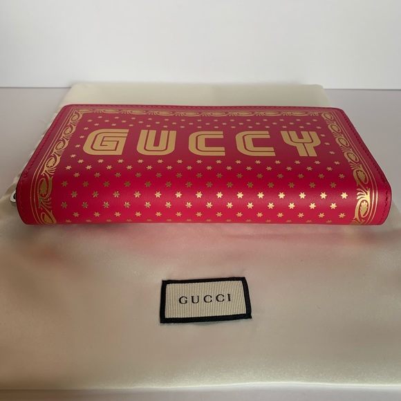 Gucci Sega Collection Pink Guccy Wallet - Picture 4 of 8